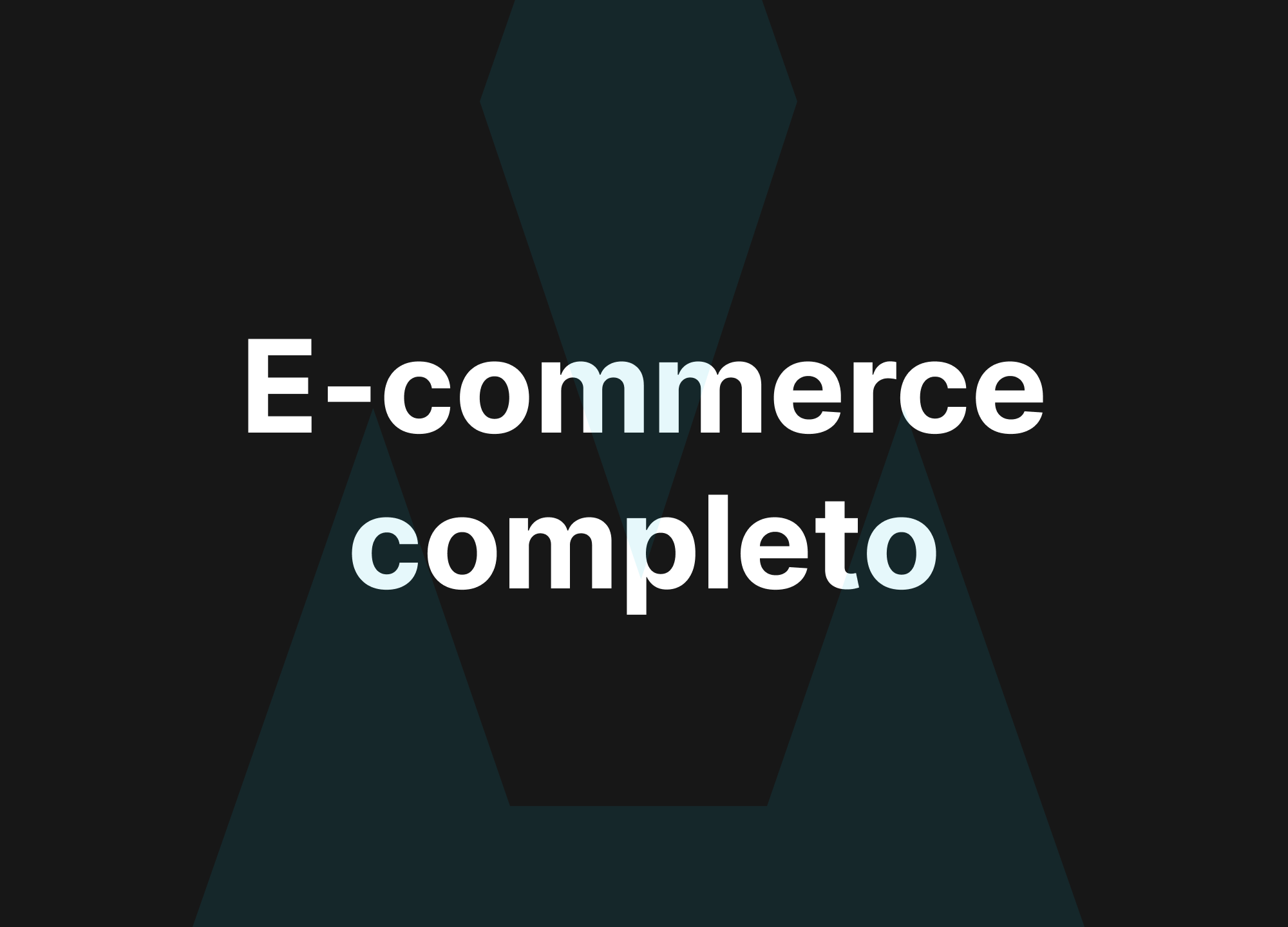 E-commerce completo